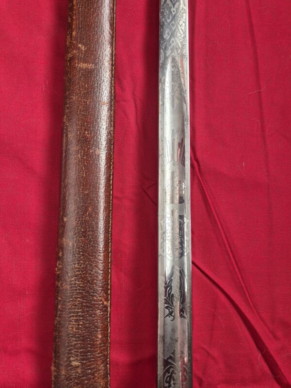 George V 1897 pattern officers sword - Image 9