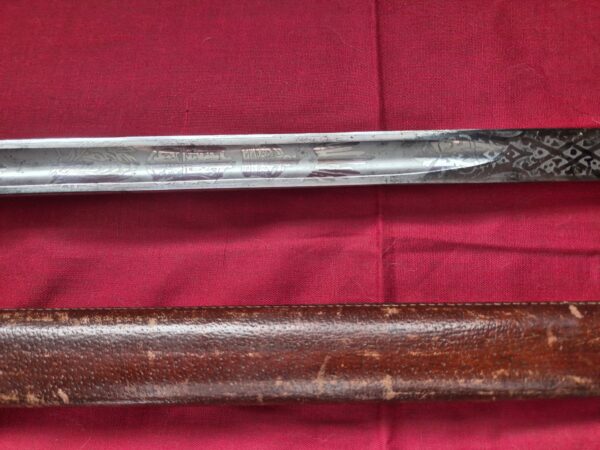 George V 1897 pattern officers sword - Image 6