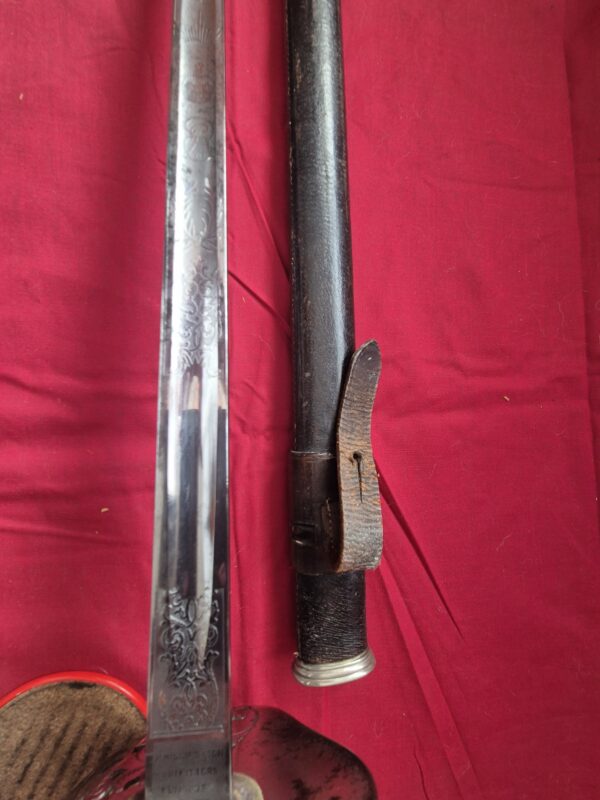 Edward VII 1897 pattern infantry officers sword - Image 4