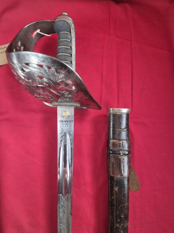 Edward VII 1897 pattern infantry officers sword