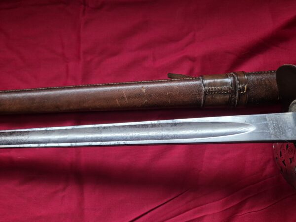 George V 1897 pattern infantry officers sword. - Image 14