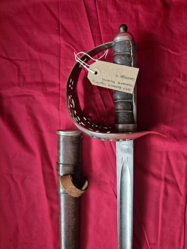 George V 1897 pattern infantry officers sword.