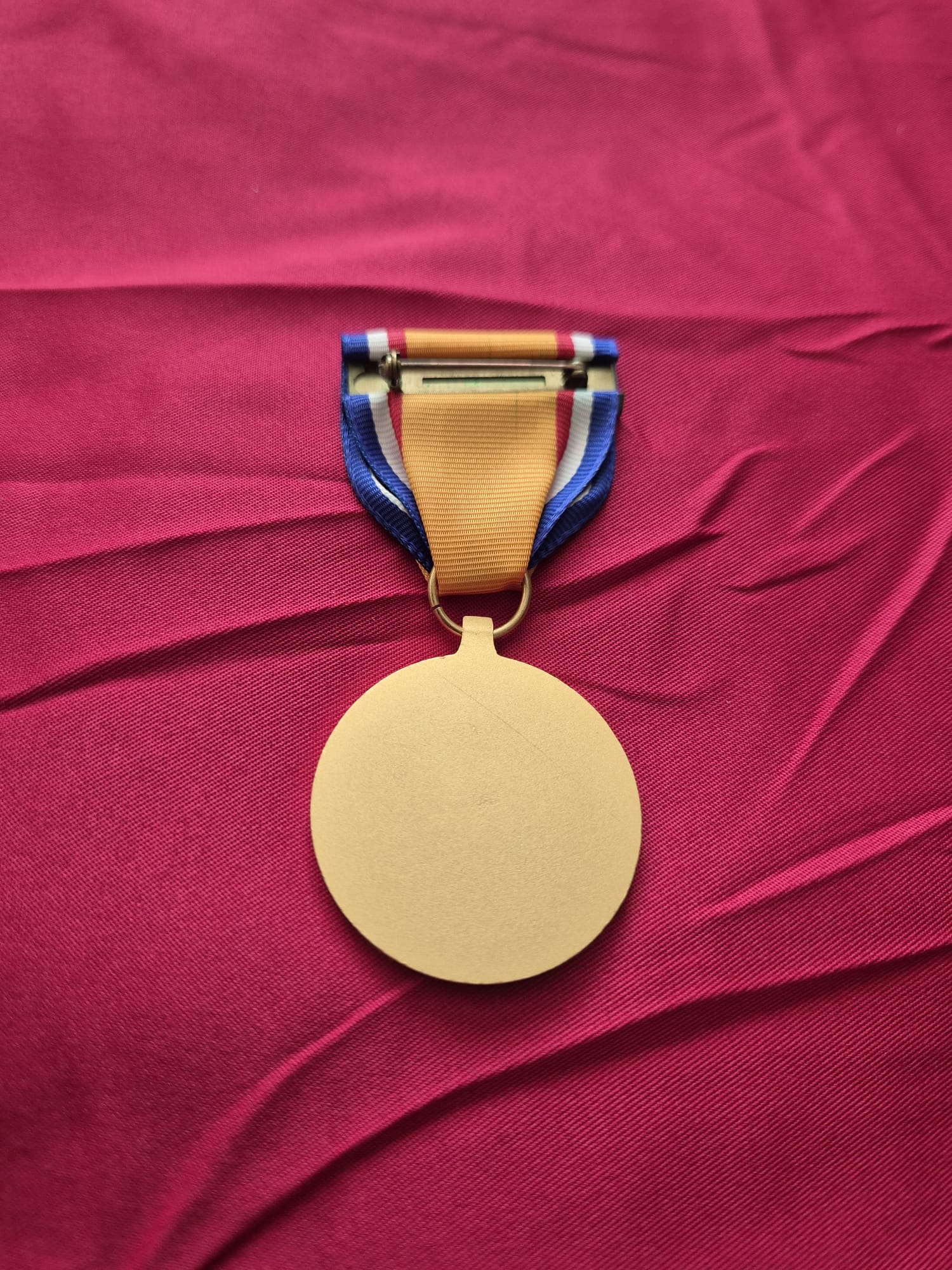 Oklahoma National Guard Distinguished Service Medal with ribbon. - Image 2