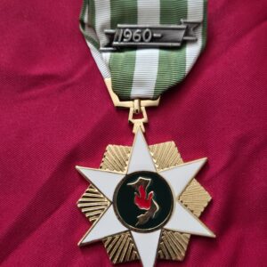 Republic of Vietnam Campaign Medal with '1960' bar.