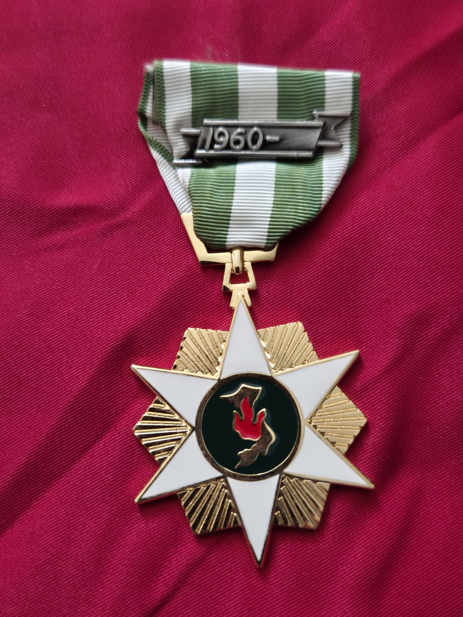Republic of Vietnam Campaign Medal with '1960' bar.