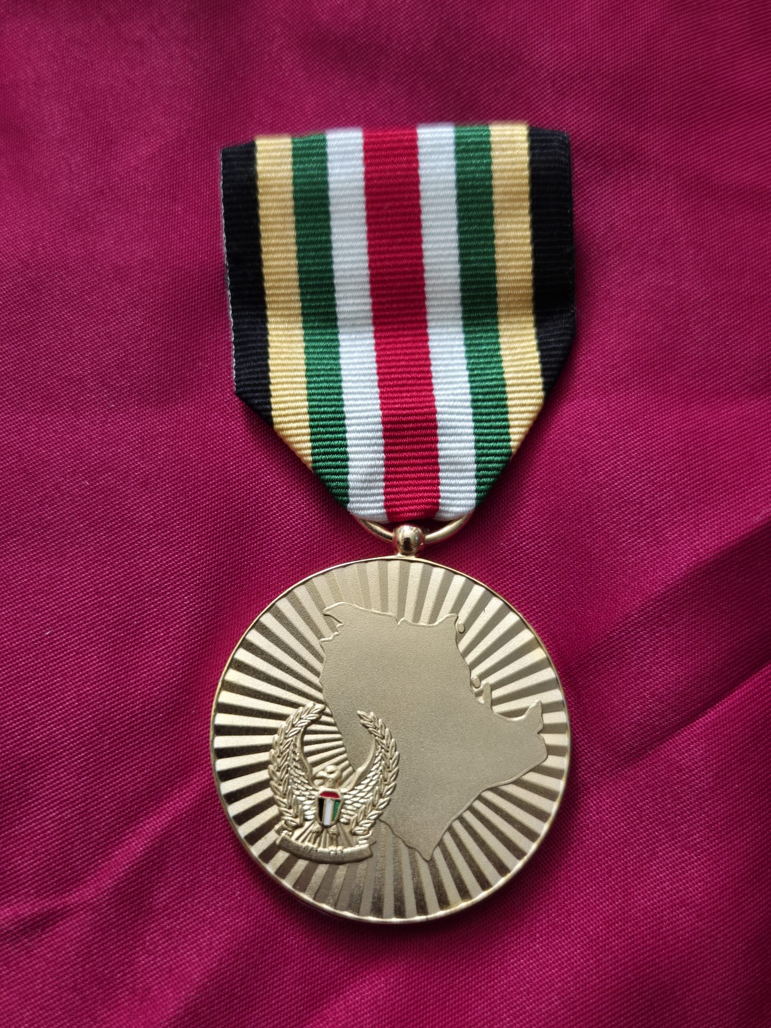 United Arab Emirates Medal for the Liberation of Kuwait, Gulf War.