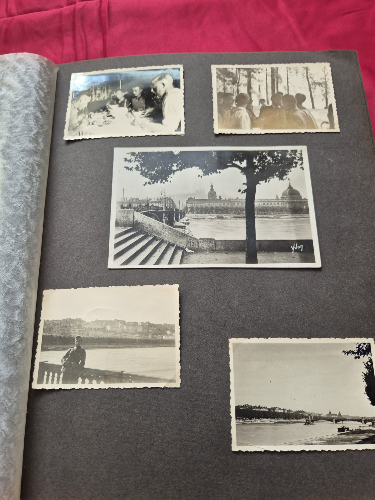 WWII German soldier's photo album titled "Kriegs-Erinnerungen." - Image 2